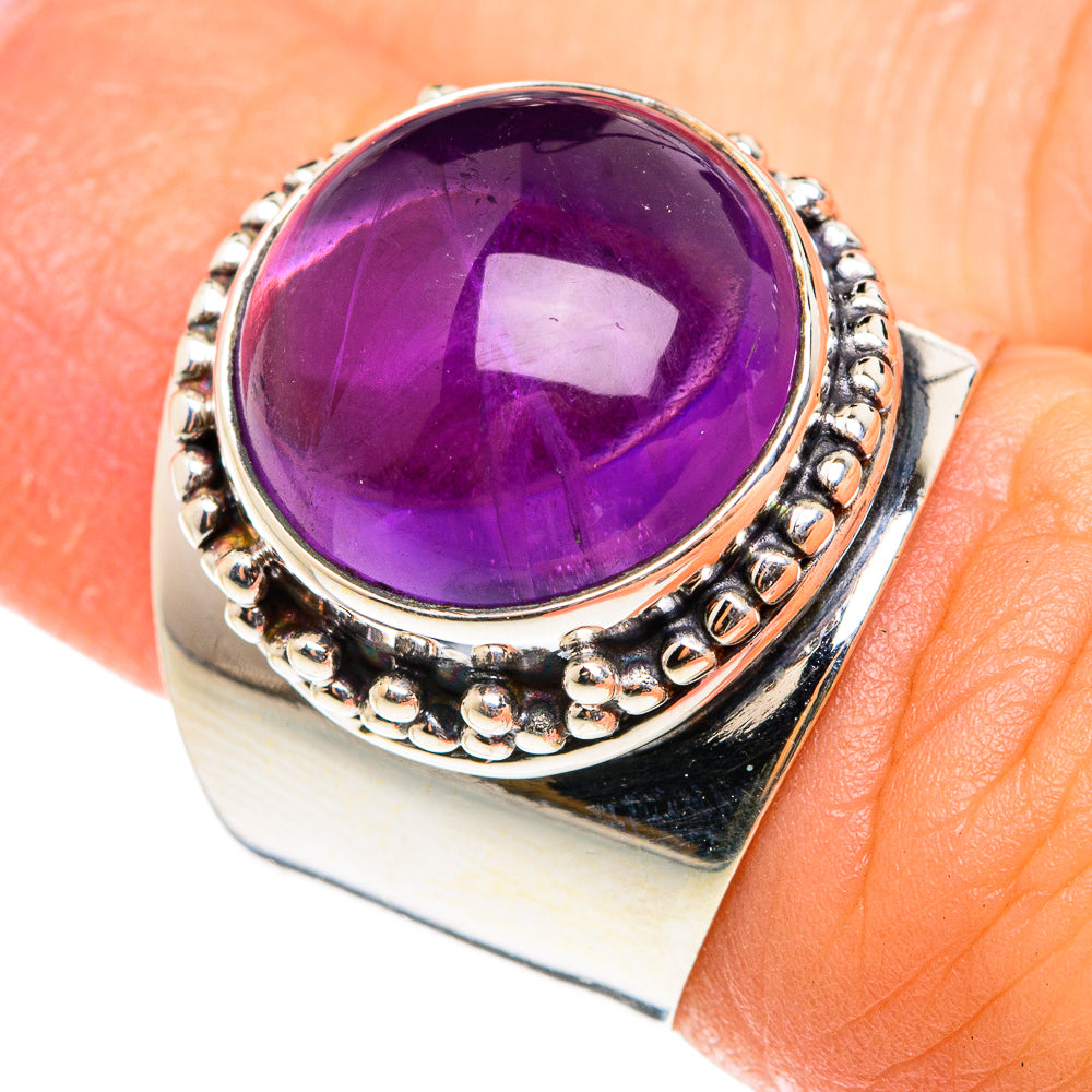 Amethyst Rings handcrafted by Ana Silver Co - RING75521