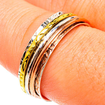 Meditation Spinner Rings handcrafted by Ana Silver Co - RING75523