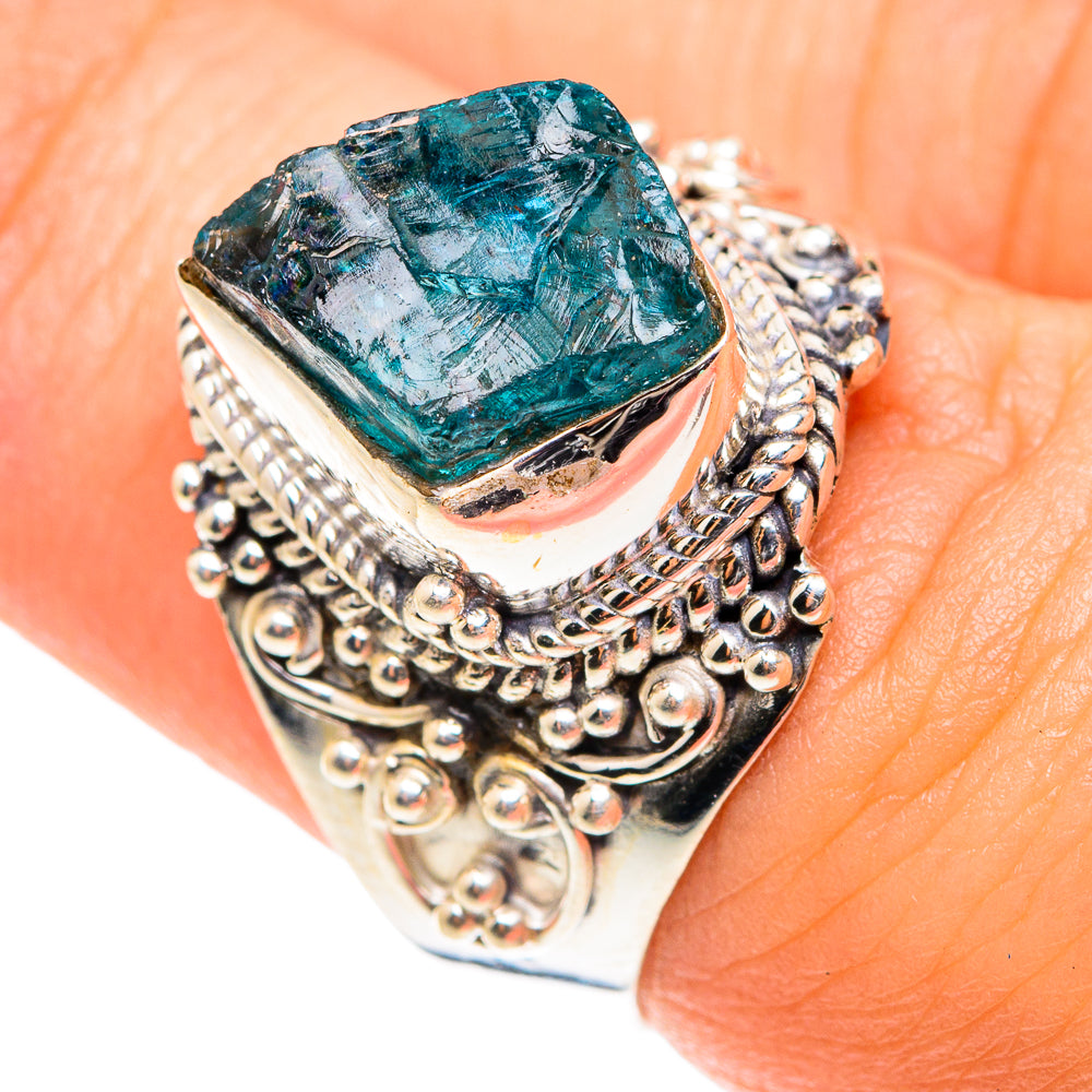 Apatite Rings handcrafted by Ana Silver Co - RING75531