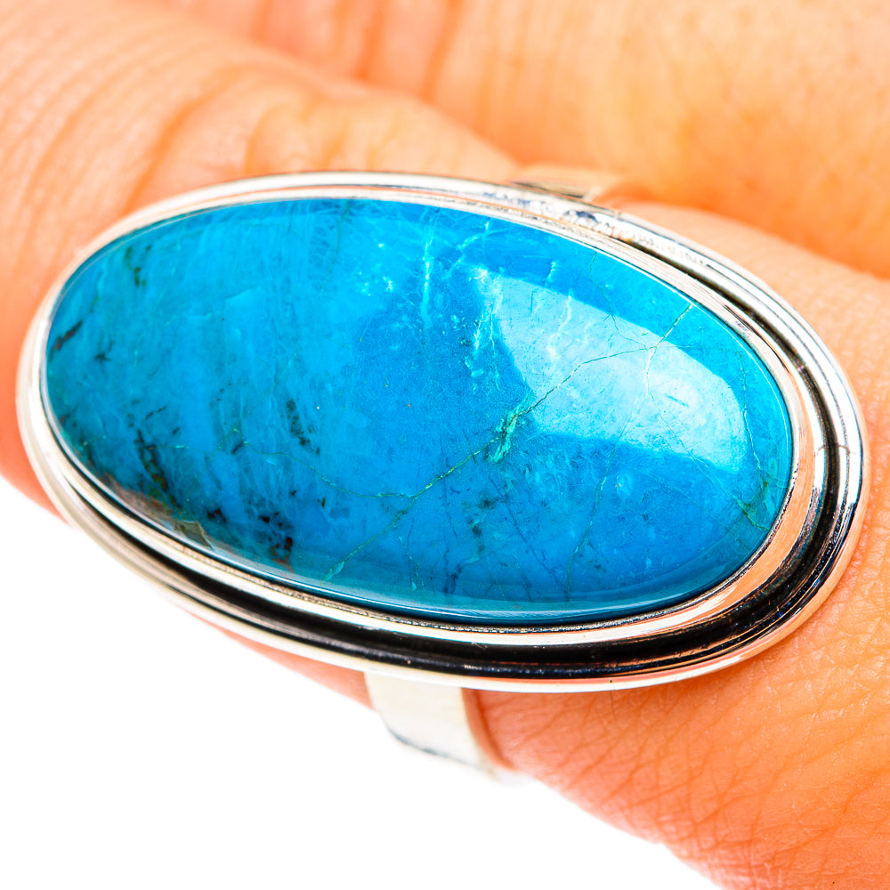 Chrysocolla Rings handcrafted by Ana Silver Co - RING75564