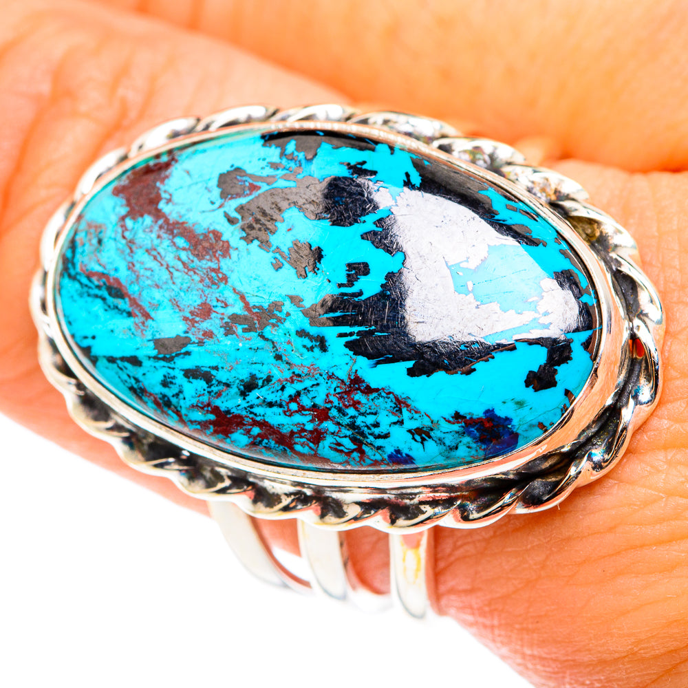 Shattuckite Rings handcrafted by Ana Silver Co - RING75566