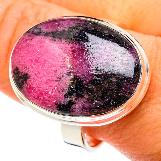 Rhodonite Rings handcrafted by Ana Silver Co - RING75573