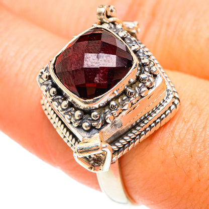 Garnet Rings handcrafted by Ana Silver Co - RING75576