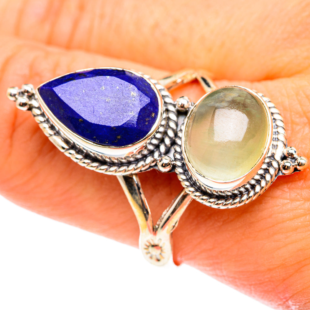 Prehnite Rings handcrafted by Ana Silver Co - RING75580