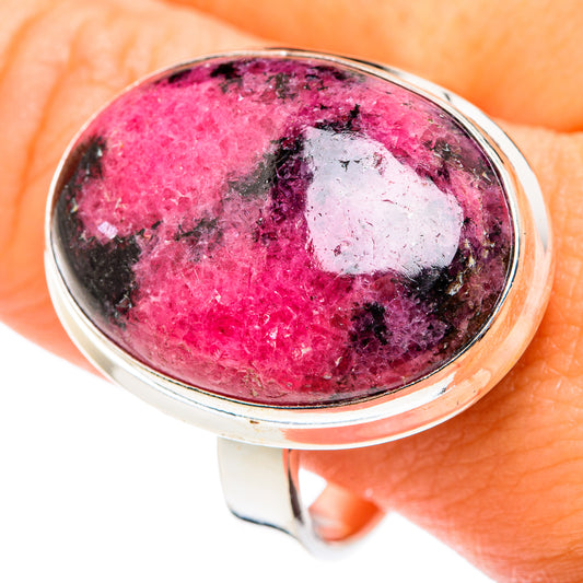 Rhodonite Rings handcrafted by Ana Silver Co - RING75600