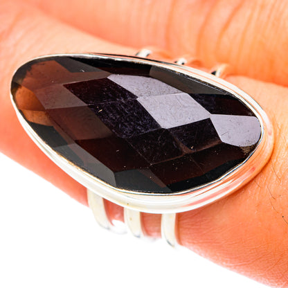 Smoky Quartz Rings handcrafted by Ana Silver Co - RING75620