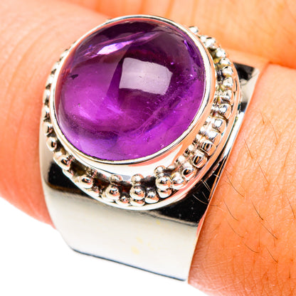 Amethyst Rings handcrafted by Ana Silver Co - RING75642