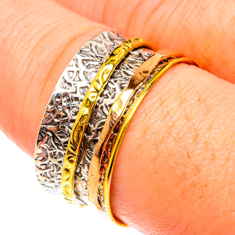 Meditation Spinner Rings handcrafted by Ana Silver Co - RING75644