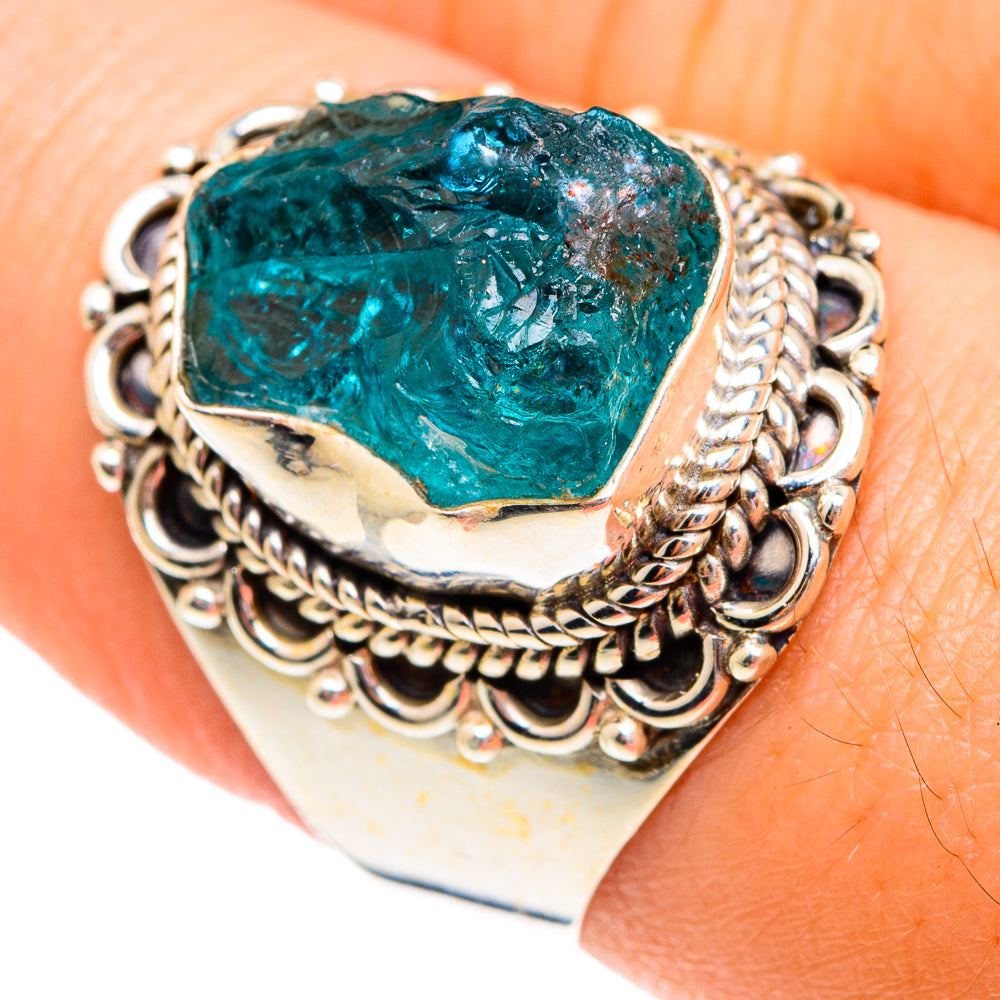 Apatite Rings handcrafted by Ana Silver Co - RING75649