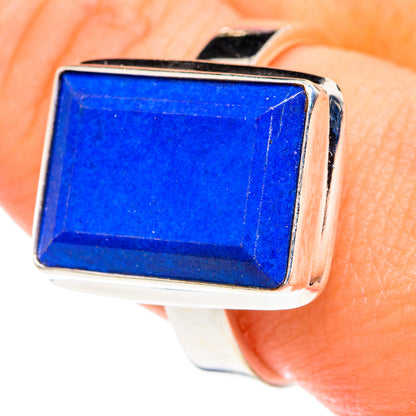 Lapis Lazuli Rings handcrafted by Ana Silver Co - RING75654