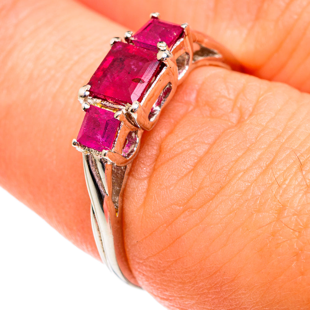 Ruby Rings handcrafted by Ana Silver Co - RING75662