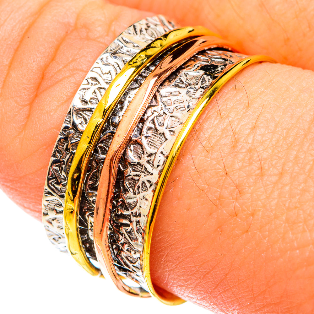 Meditation Spinner Rings handcrafted by Ana Silver Co - RING75669