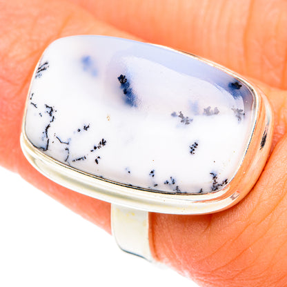 Dendritic Opal Rings handcrafted by Ana Silver Co - RING75672