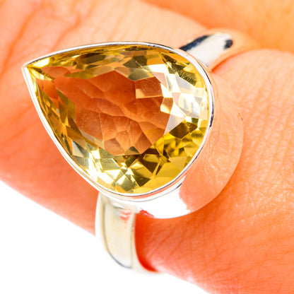 Citrine Rings handcrafted by Ana Silver Co - RING75674