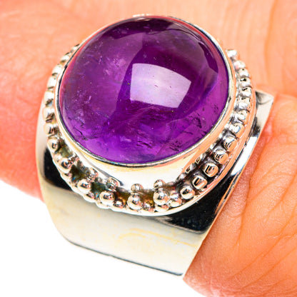 Amethyst Rings handcrafted by Ana Silver Co - RING75694