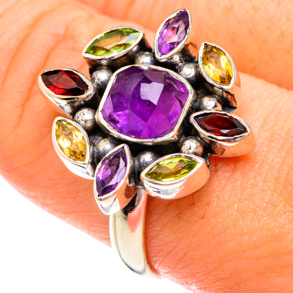 Amethyst Rings handcrafted by Ana Silver Co - RING75700