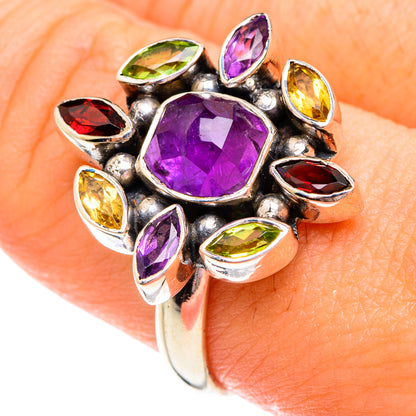 Amethyst Rings handcrafted by Ana Silver Co - RING75700