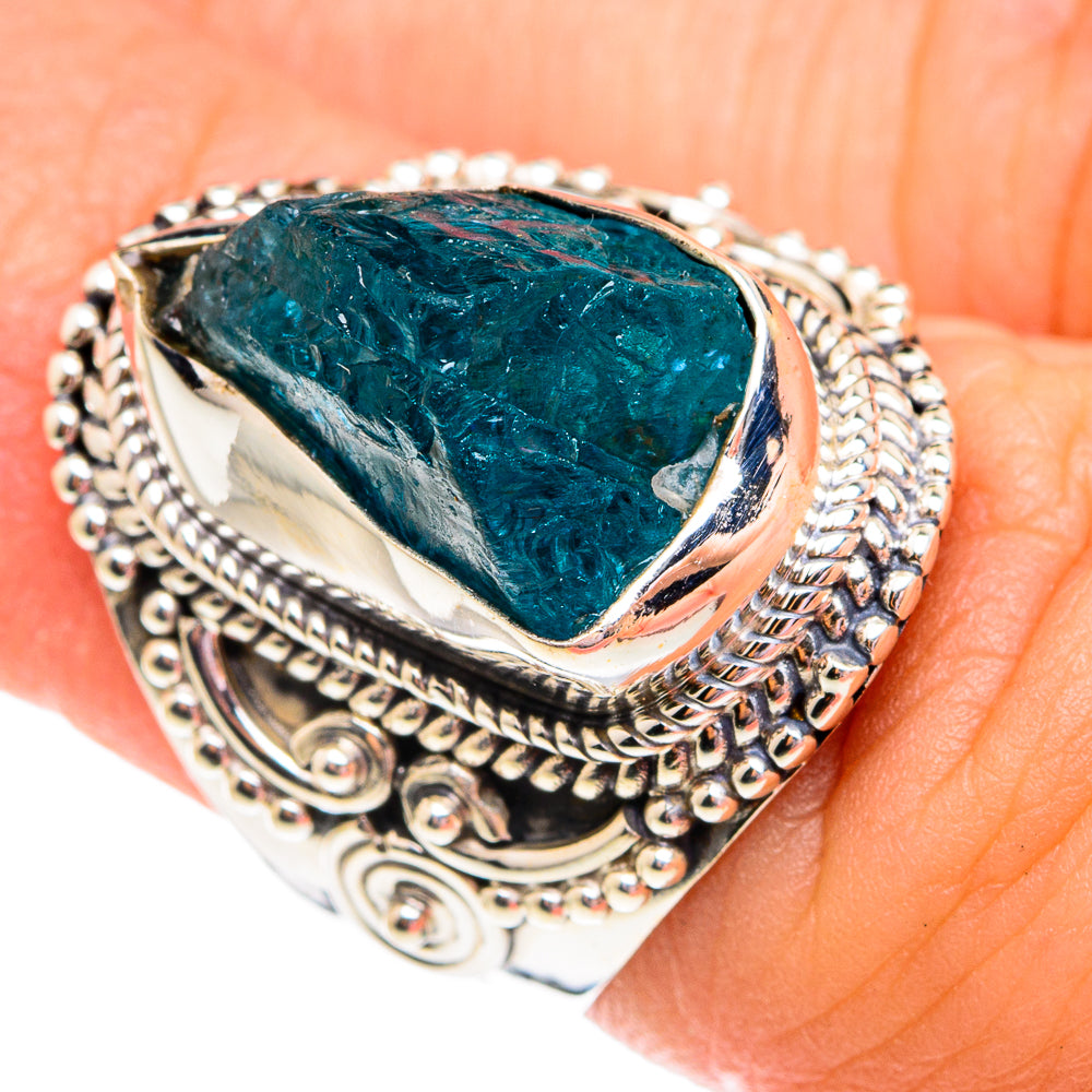 Apatite Rings handcrafted by Ana Silver Co - RING75701