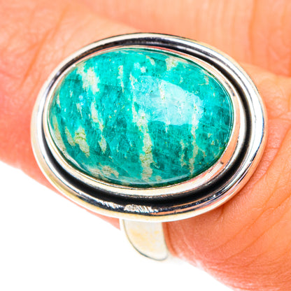 Amazonite Rings handcrafted by Ana Silver Co - RING75709