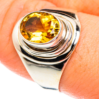 Citrine Rings handcrafted by Ana Silver Co - RING75710