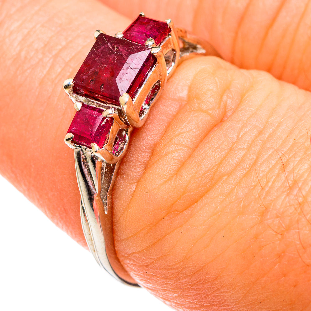 Ruby Rings handcrafted by Ana Silver Co - RING75716