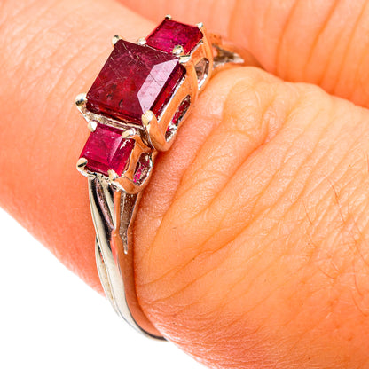 Ruby Rings handcrafted by Ana Silver Co - RING75716