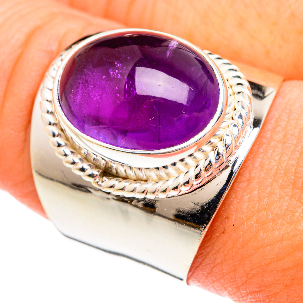 Amethyst Rings handcrafted by Ana Silver Co - RING75718