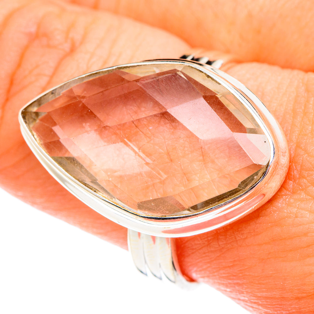 White Quartz Rings handcrafted by Ana Silver Co - RING75722