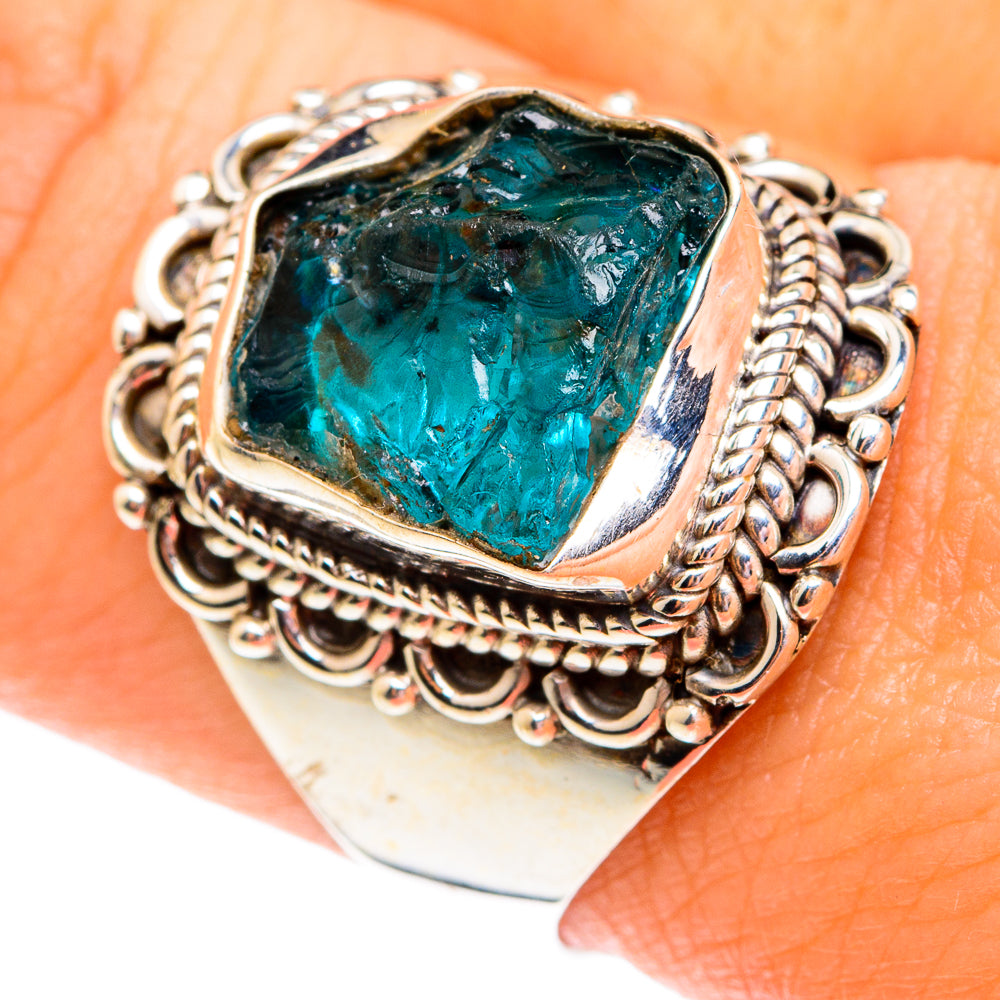 Apatite Rings handcrafted by Ana Silver Co - RING75728