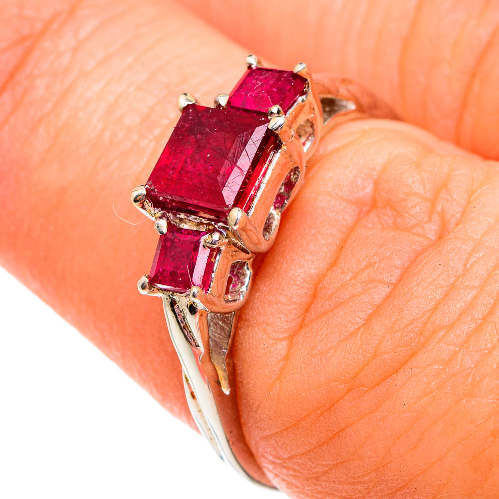 Ruby Rings handcrafted by Ana Silver Co - RING75736
