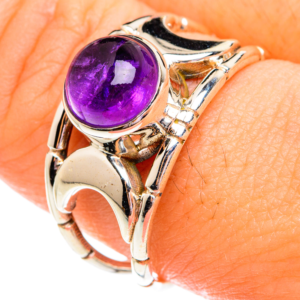 Amethyst Rings handcrafted by Ana Silver Co - RING75740