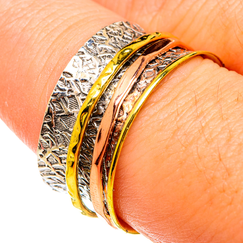 Meditation Spinner Rings handcrafted by Ana Silver Co - RING75742