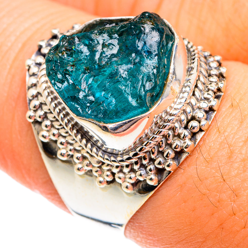 Apatite Rings handcrafted by Ana Silver Co - RING75746