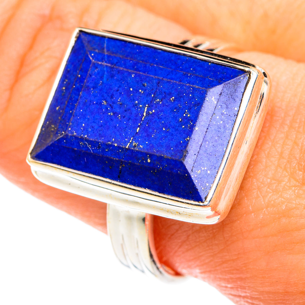 Lapis Lazuli Rings handcrafted by Ana Silver Co - RING75748