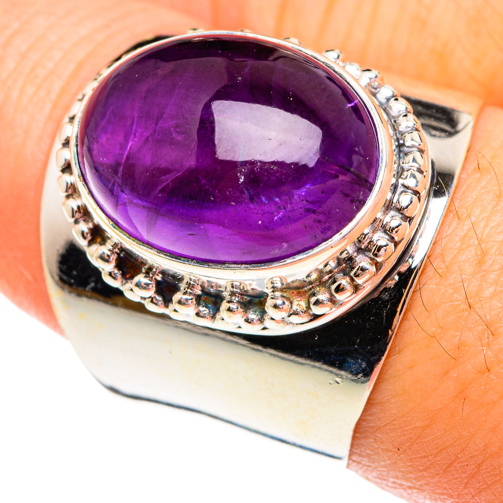 Amethyst Rings handcrafted by Ana Silver Co - RING75760