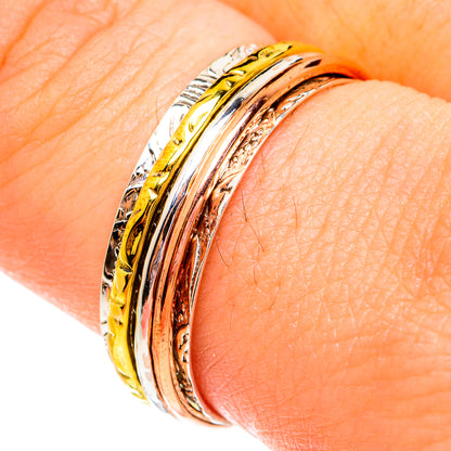 Meditation Spinner Rings handcrafted by Ana Silver Co - RING75764