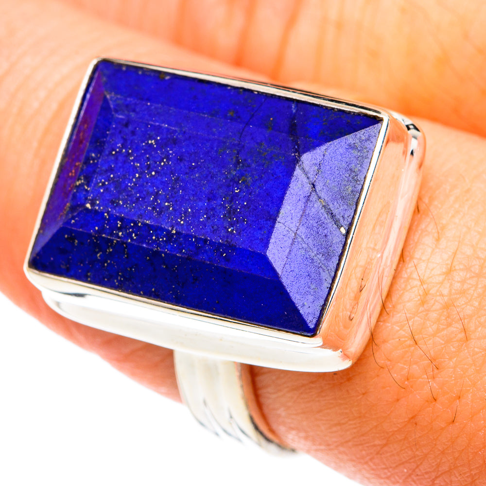 Lapis Lazuli Rings handcrafted by Ana Silver Co - RING75770