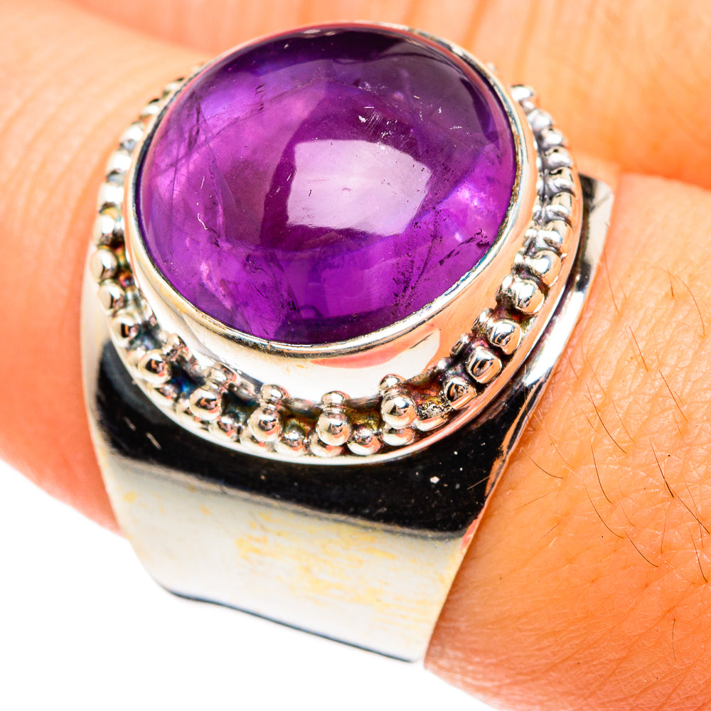 Amethyst Rings handcrafted by Ana Silver Co - RING75784