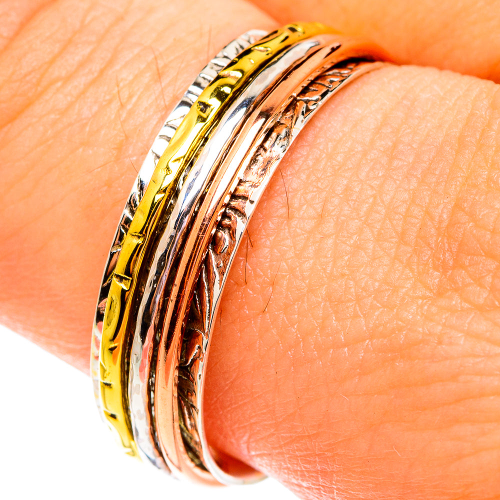 Meditation Spinner Rings handcrafted by Ana Silver Co - RING75788