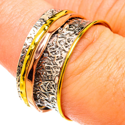 Meditation Spinner Rings handcrafted by Ana Silver Co - RING75789