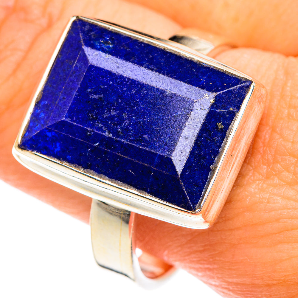 Lapis Lazuli Rings handcrafted by Ana Silver Co - RING75793