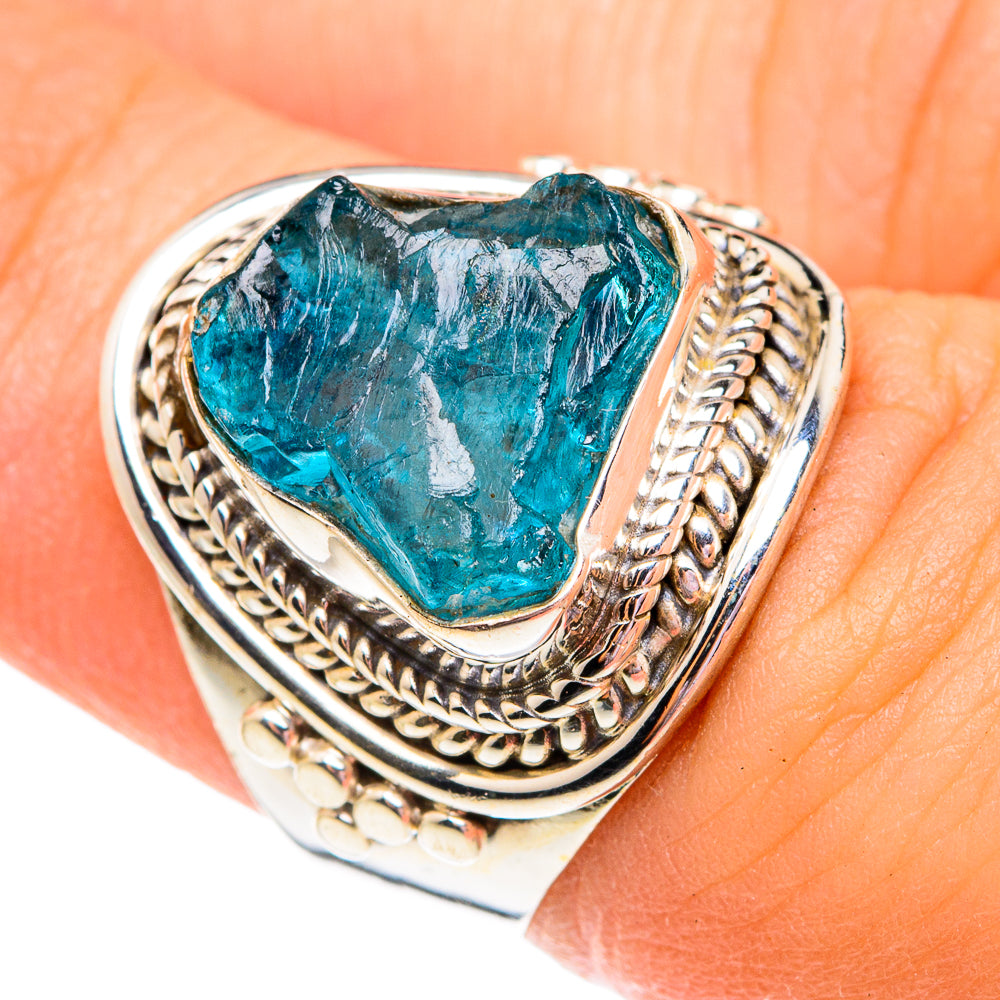Apatite Rings handcrafted by Ana Silver Co - RING75796