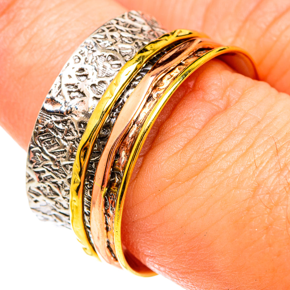 Meditation Spinner Rings handcrafted by Ana Silver Co - RING75809