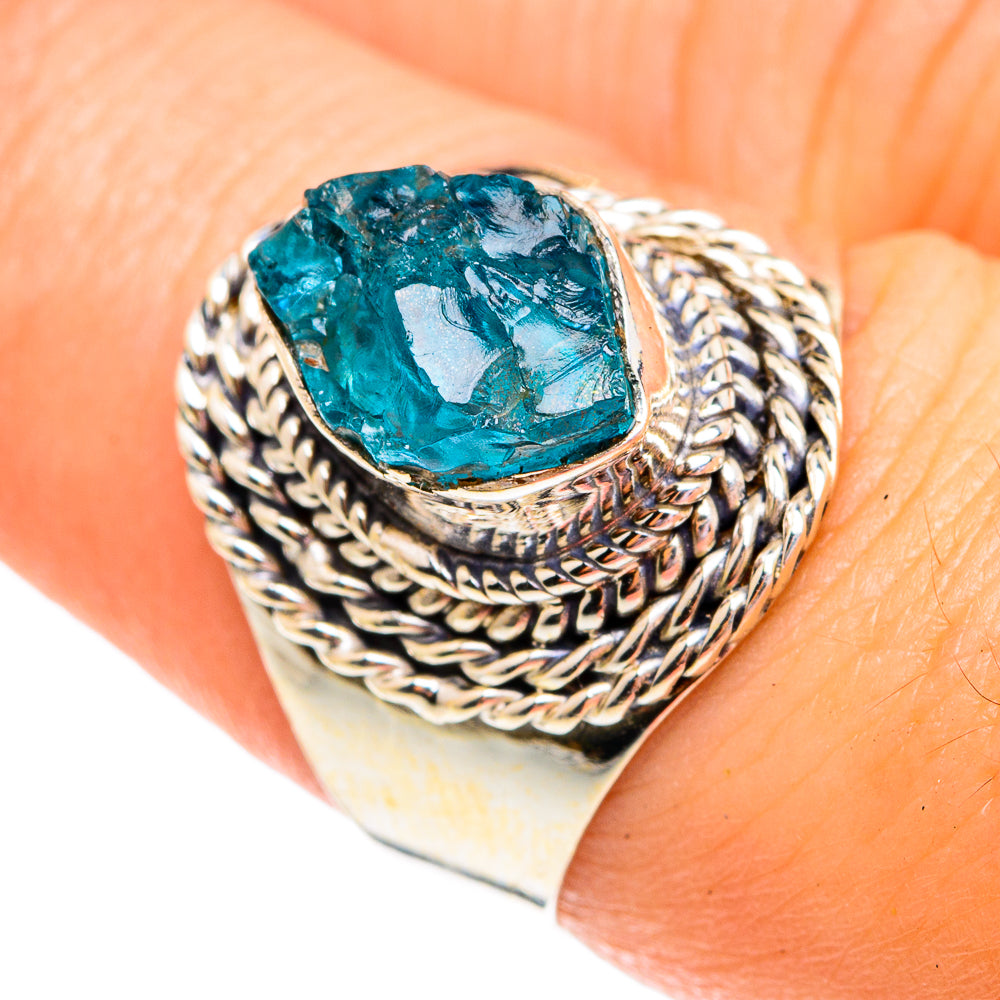 Apatite Rings handcrafted by Ana Silver Co - RING75819
