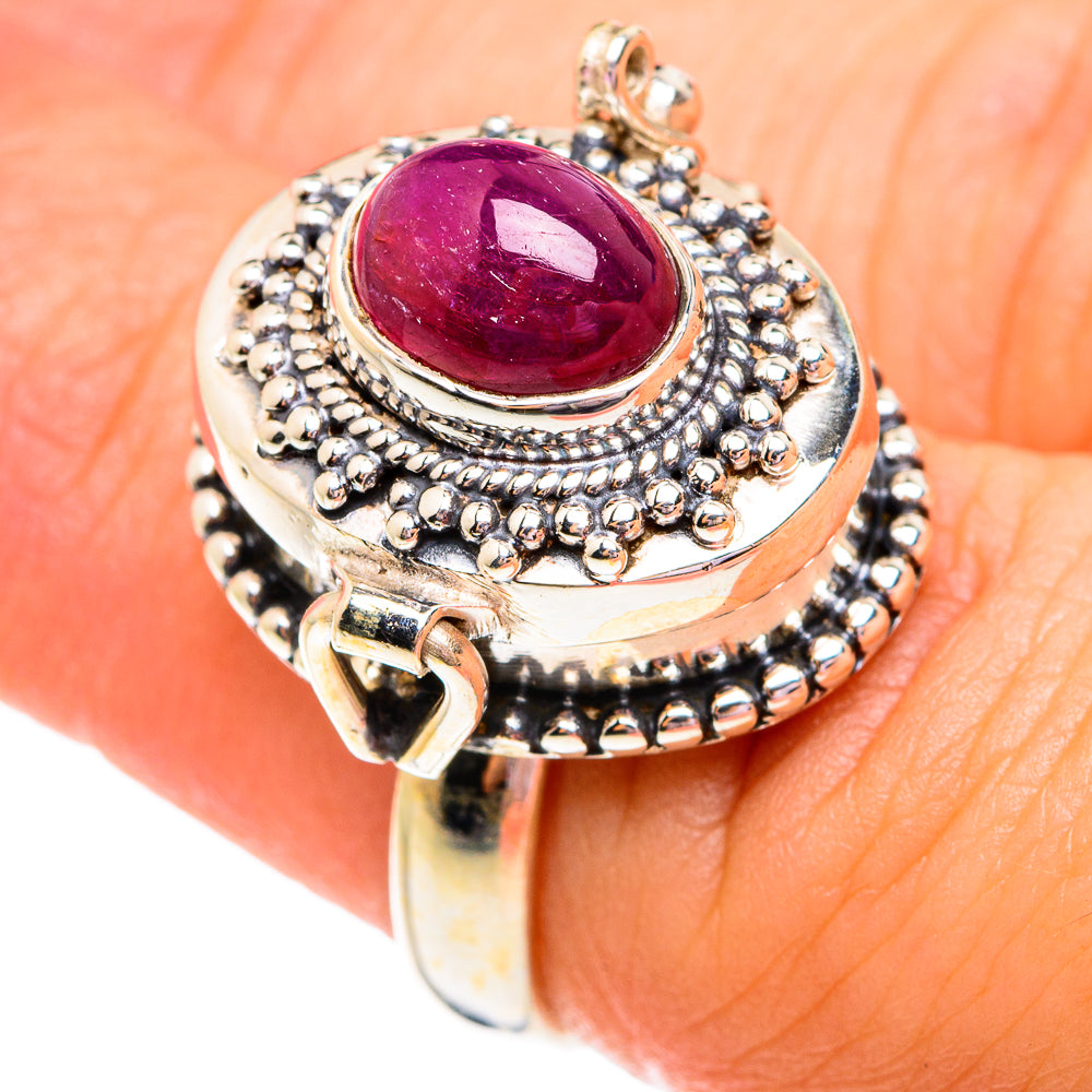 Ruby Rings handcrafted by Ana Silver Co - RING75840