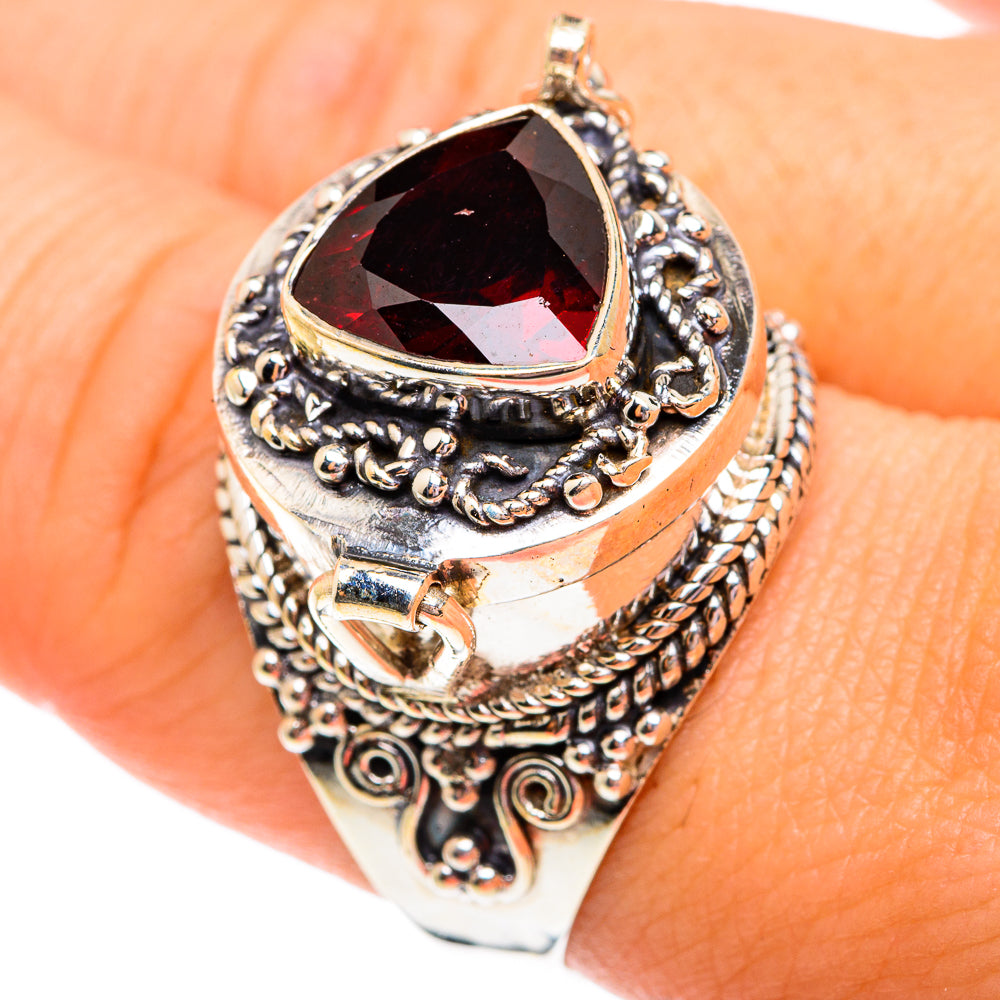 Garnet Rings handcrafted by Ana Silver Co - RING75845