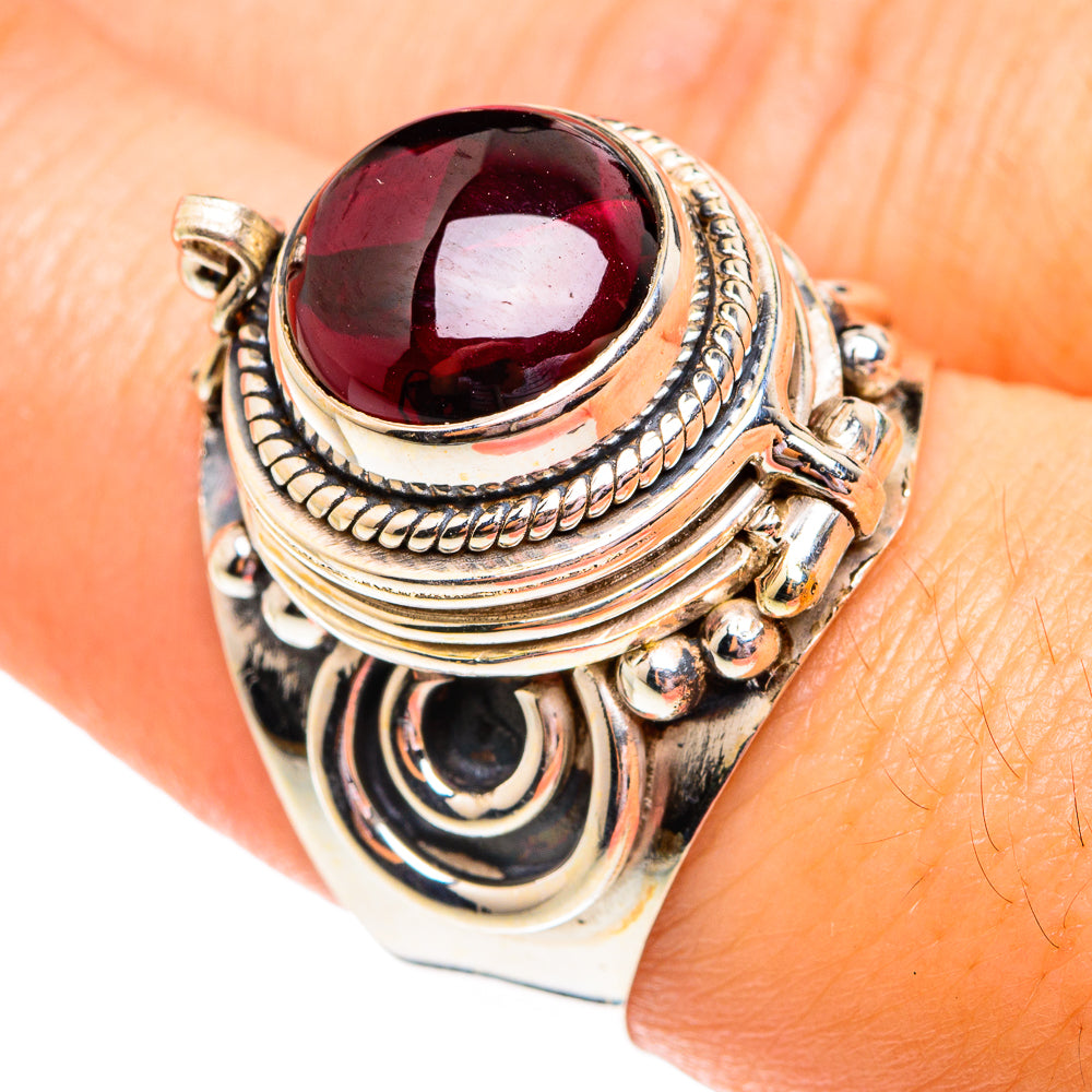 Garnet Rings handcrafted by Ana Silver Co - RING75848