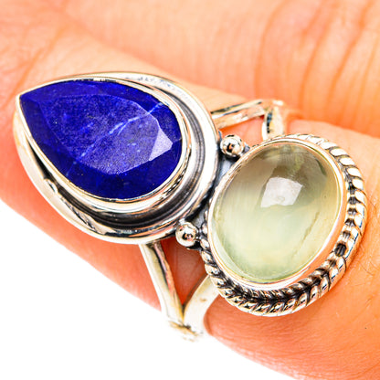 Lapis Lazuli Rings handcrafted by Ana Silver Co - RING75851
