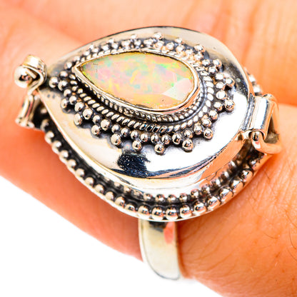 Ethiopian Opal Rings handcrafted by Ana Silver Co - RING75854