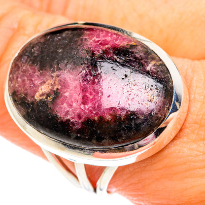 Rhodonite Rings handcrafted by Ana Silver Co - RING75878